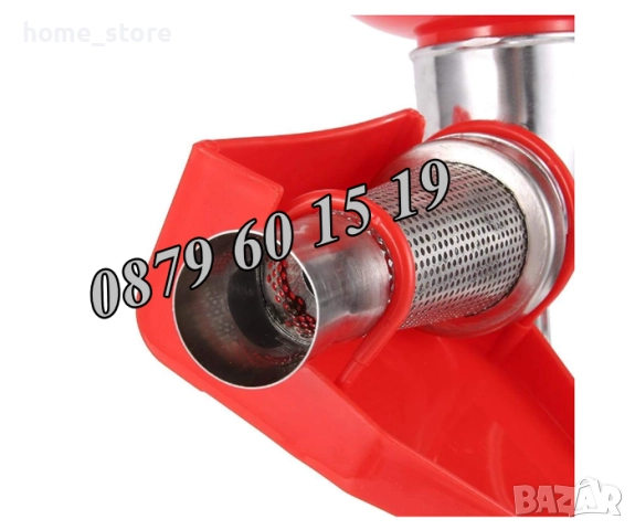 Алуминиева ръчна доматомелачка, машинка за мелене на домати, машинка за доматен сок, снимка 5 - Други - 51857770