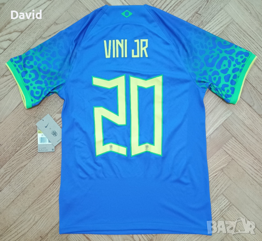 Нова оригинална фланелка на Бразилия х Vinicius Jr 22/23, снимка 2 - Футбол - 44826612