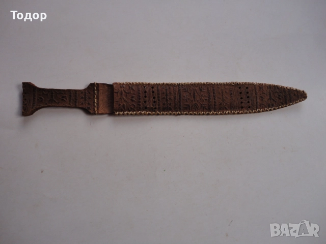 Кожена кания за кама нож , снимка 5 - Ножове - 52825153