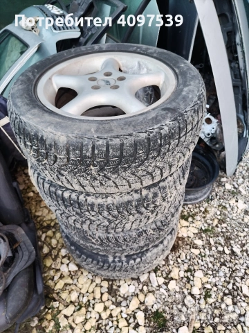 Гуми с джанти за фолксваген голф 16 цола заедно със зимни гуми 