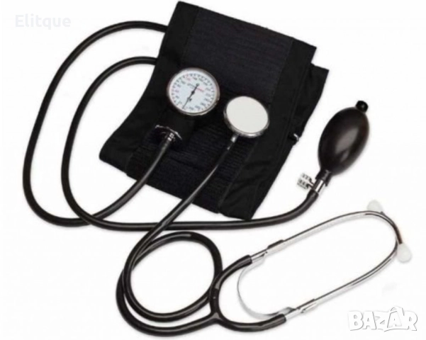 Надежден механичен апарат за кръвно налягане с вграден стетоскоп, снимка 4 - Други - 52807030