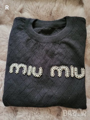 Дамска блуза плетиво Миу миу 