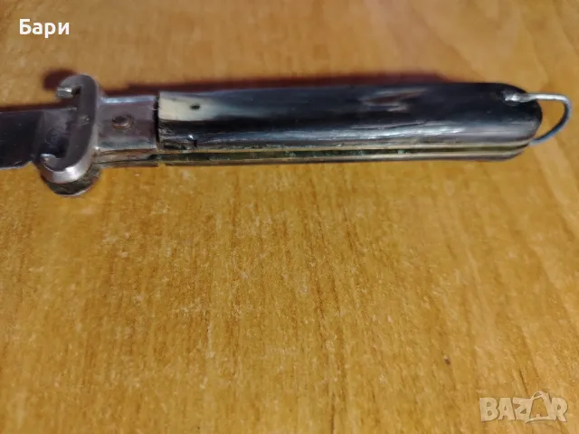 Стар ловен сгъваем нож,ножка DABO/INOX, снимка 6 - Колекции - 50180884