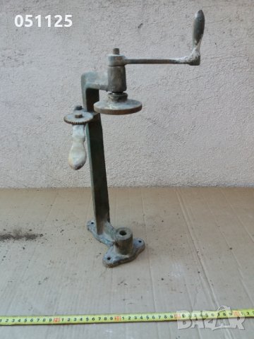 стара машинка за затваряне на шишета за лимонада, снимка 3 - Антикварни и старинни предмети - 36004528