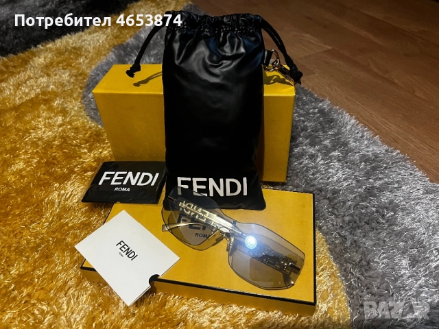 Слънчеви очила Fendi, снимка 2 - Слънчеви и диоптрични очила - 52447796