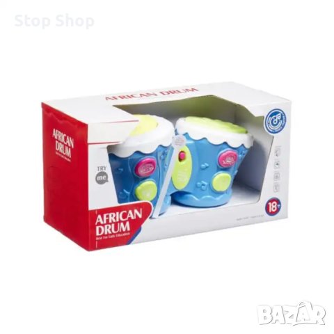 БЕБЕШКИ МУЗИКАЛНИ БАРАБАНИ HUANGER – СИНИ