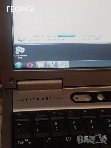 Dell Latitude D610 Запазен , компактен Изгодно, снимка 4 - Лаптопи за работа - 53071979