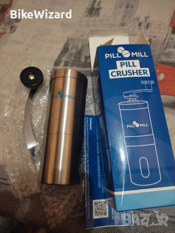 Pill Mill Tablet Mortar за мелене на хапчета за домашни любимци НОВО, снимка 2 - Други стоки за животни - 44738018