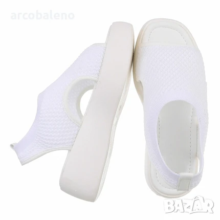 Дамски сандали на платформа, 2цвята , снимка 4 - Сандали - 50657656