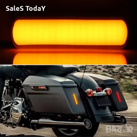 Диоден габарит за мотор, джип, камион, автомобил, Габарити, Жълт, снимка 2 - Аксесоари и консумативи - 47300789