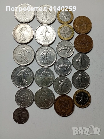 ФРАНЦИЯ МОНЕТИ ЛОТ 10 ФРАНКА 1976-1977 Г , снимка 4 - Нумизматика и бонистика - 53265862