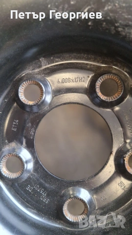 Резервна Гума Патерица за МЕРЦЕДЕС/CLS-Class  5х112х66.6-17 цола, снимка 5 - Гуми и джанти - 53174205