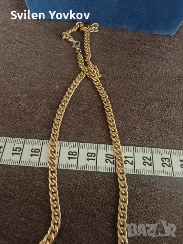 Продавам плътни български златни синджири 14к, снимка 13 - Колиета, медальони, синджири - 52907990