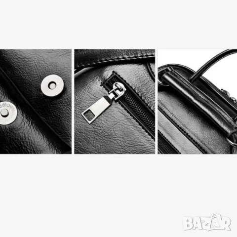 Дамска чанта-раница Angel Black, снимка 8 - Чанти - 49108714