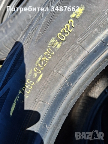215 50 18 Континентал 2бр летни дот 2022г , снимка 6 - Гуми и джанти - 53837271