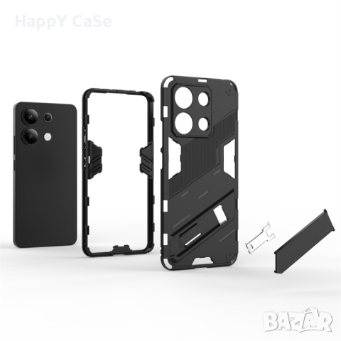Xiaomi Redmi Note 13 Pro / Pro+ / 13 / PUNK ARMOR Удароустойчив кейс калъф гръб със стойка, снимка 10 - Калъфи, кейсове - 44601164