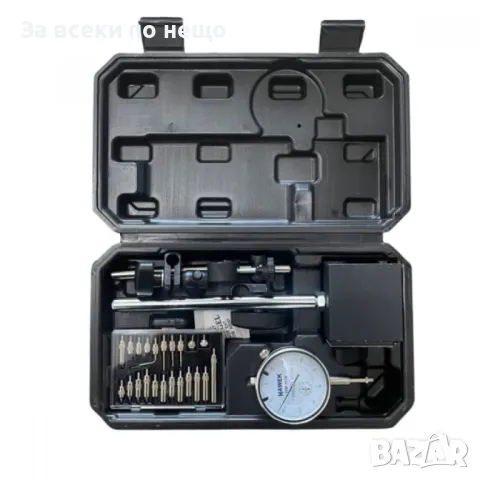 Магнитна стойка с индикаторен часовник и 22 броя накрайници HAWEK, снимка 9 - Други инструменти - 50367147