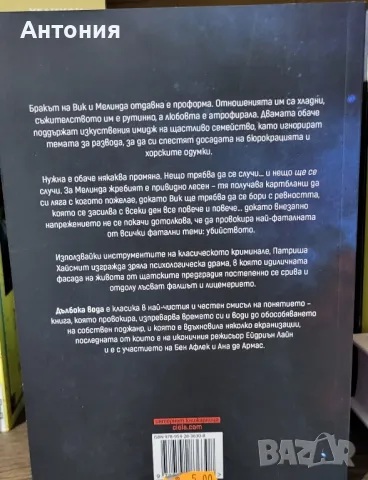Дълбока вода, снимка 2 - Художествена литература - 48683055