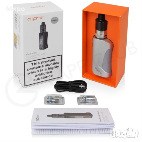 Aspire FINIXX 80W мод - сребрист VAPE