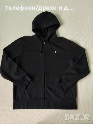 Polo Ralph Lauren суитшърт Double-Knit Full-Zip Hoodie (XL)