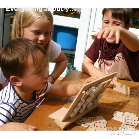 Дървен 4 цветен Логически пъзел с Мемори карти, снимка 9 - Образователни игри - 35941211