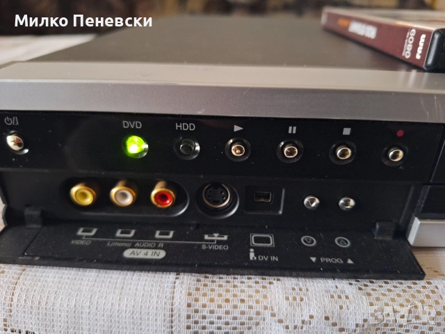 HITACHI HDD/DVD RECORDER. DV-DS 160E., снимка 9 - Декове - 53716642