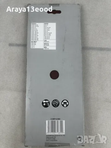 Шкурка за виброшлайф Connex 115x280 мм, P80, 10 бр., снимка 2 - Други инструменти - 49710303