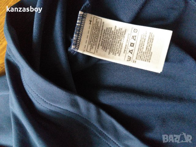 adidas Golf Balance 3-Stripes Quarter- Zip - страхотна мъжка блуза КАТО НОВА УГОЛЕМЕНА, снимка 8 - Спортни дрехи, екипи - 40594647