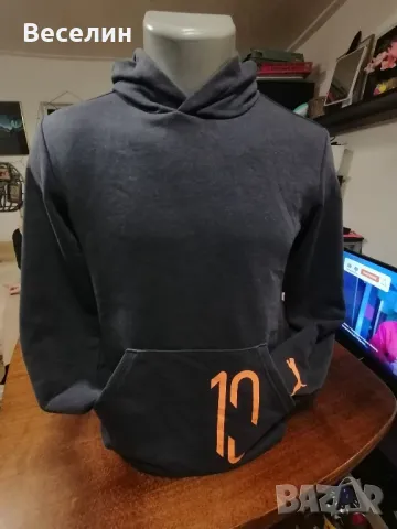 Суичър, худи Puma, Neimar Jr,S, снимка 4 - Суичъри - 48823292