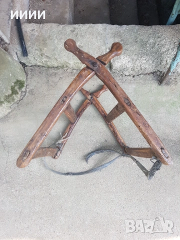 Самар седло за кон магаре , снимка 2 - Антикварни и старинни предмети - 53844377