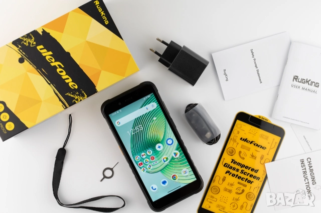 Ulefone RugKing 8GB+8GB/256GB, 9600mAh, 50MP, 126db висикоговорител
