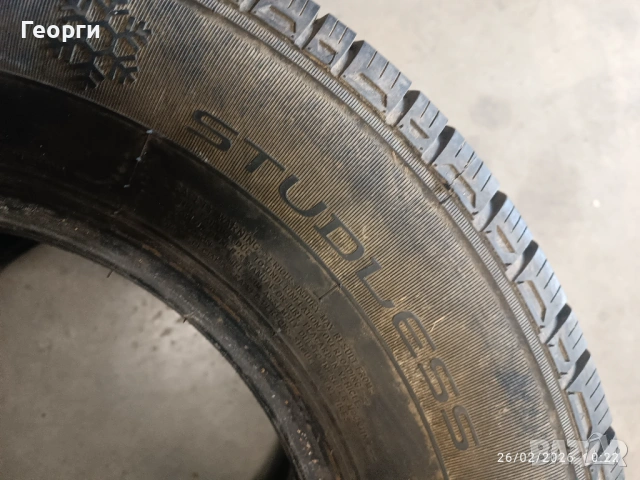 2бр. зимни гуми 225/70/15C Mirage, снимка 3 - Гуми и джанти - 53642938