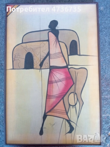 Картина натурални бой върху платно., снимка 3 - Картини - 53849026