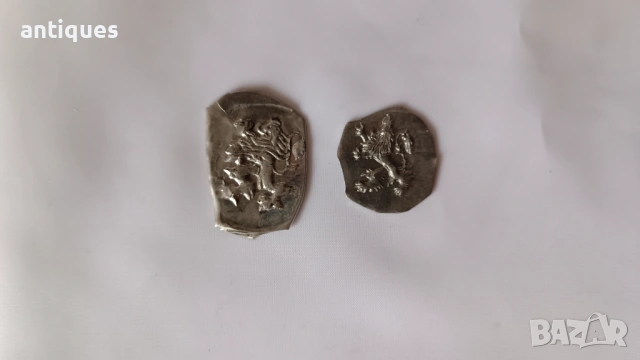 Стари метални проби на лъжа от герба