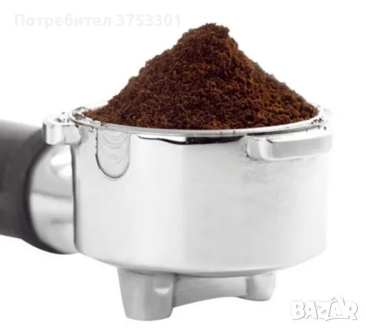 Еспресо кафемашина, 850W, Сив/Черен, снимка 3 - Кафемашини - 47943329