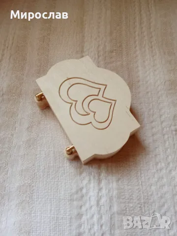 Сватбена кутийка за халки., снимка 3 - Подаръци за сватба - 49983372