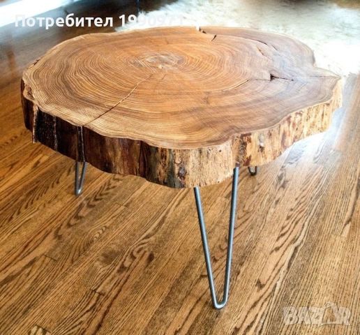 Маси от масив с жив ръб по ваш модел. Орех, дъб, бряст, туморна топола.топола, снимка 12 - Маси - 52471650