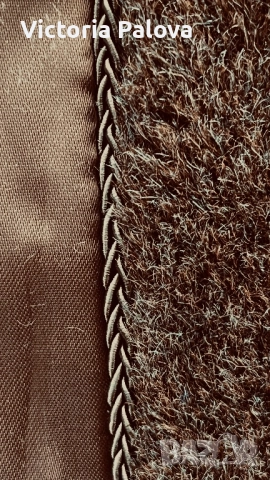 Луксозно  палто/ шуба GALAN алпака, снимка 17 - Палта, манта - 52197098