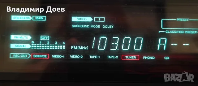 Стерео ресивър ONKYO TX 7840, снимка 3 - Ресийвъри, усилватели, смесителни пултове - 55771416