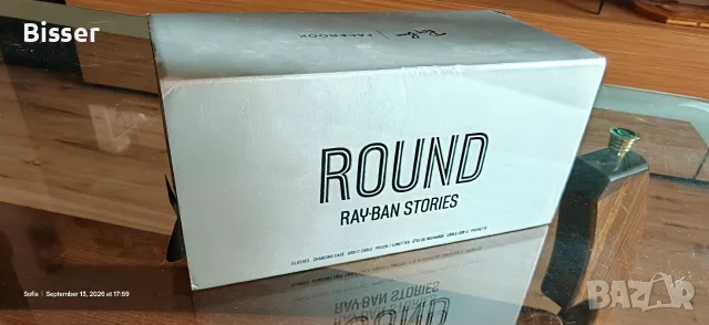 Като нови RayBan Stories Round Facebook RW4003 Meta – пълен комплект, снимка 11 - Друга електроника - 56059749