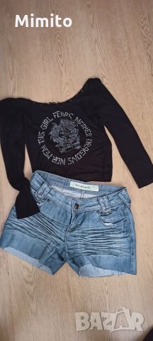 Къс топ ххс/хс, снимка 2 - Корсети, бюстиета, топове - 34483101