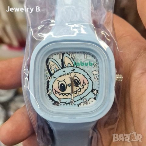 Детски син часовник LABUBU 