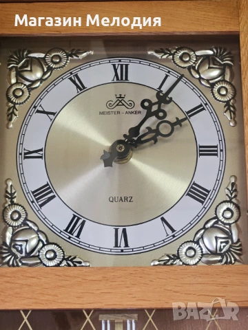 Стенен часовник Meister-Anker  В отлично техническо и визуално състояние., снимка 2 - Стенни часовници - 51249552