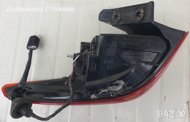 Оригинален Десен стоп Хюндай Кона / Hyundai Kona – (вътрешна + външна част), 2017–2020, снимка 10 - Части - 52596759