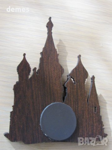 Автентичен дървен 3D магнит от Москва, Русия-серия-, снимка 7 - Антикварни и старинни предмети - 39248107