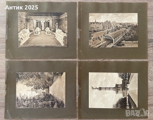Стари фотографии от Германия, архитектура и забележителности, начало XX век, снимка 9 - Антикварни и старинни предмети - 51451132