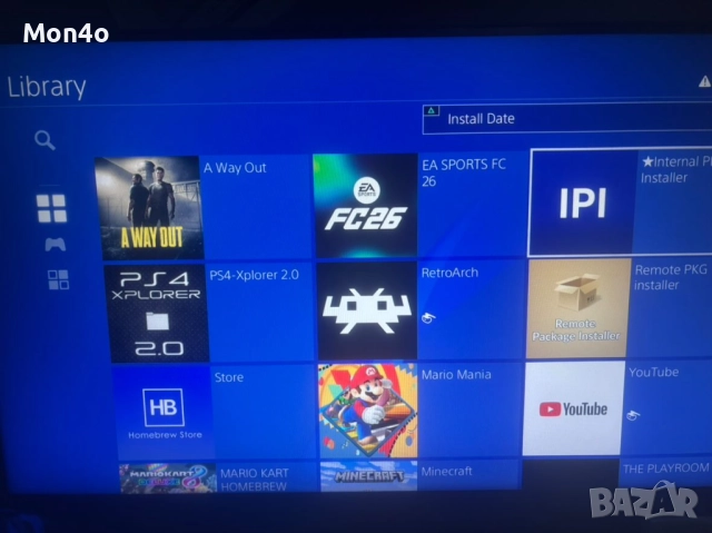 Sony PlayStation 4 Black Хакнат 500GB (PS4 Хакнат 500GB), снимка 5 - PlayStation конзоли - 52913727