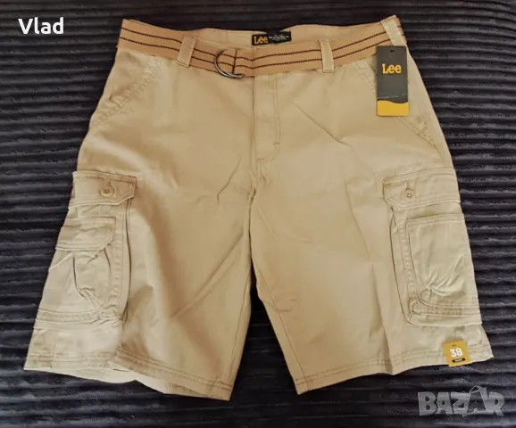 Мъжки къси карго панталони, снимка 6 - Къси панталони - 50021626