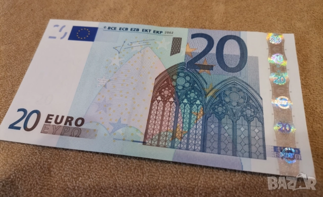 20 евро euro 2002 EF, снимка 4 - Нумизматика и бонистика - 52594524