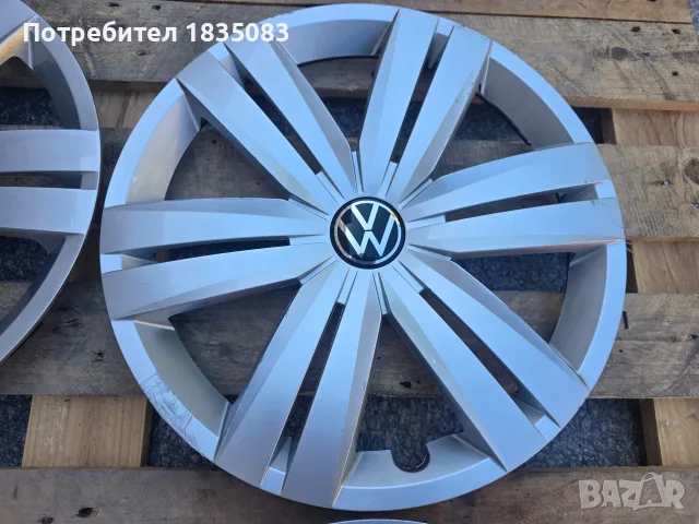 Оригинални тасове VW 16 цола, снимка 5 - Аксесоари и консумативи - 56045889